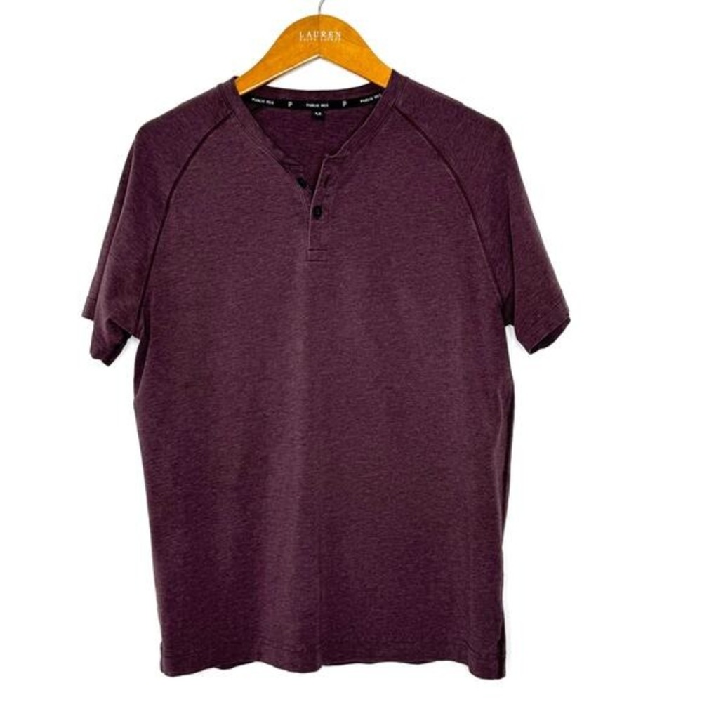 Public Rec Go-To Short Sleeve Henley‎
